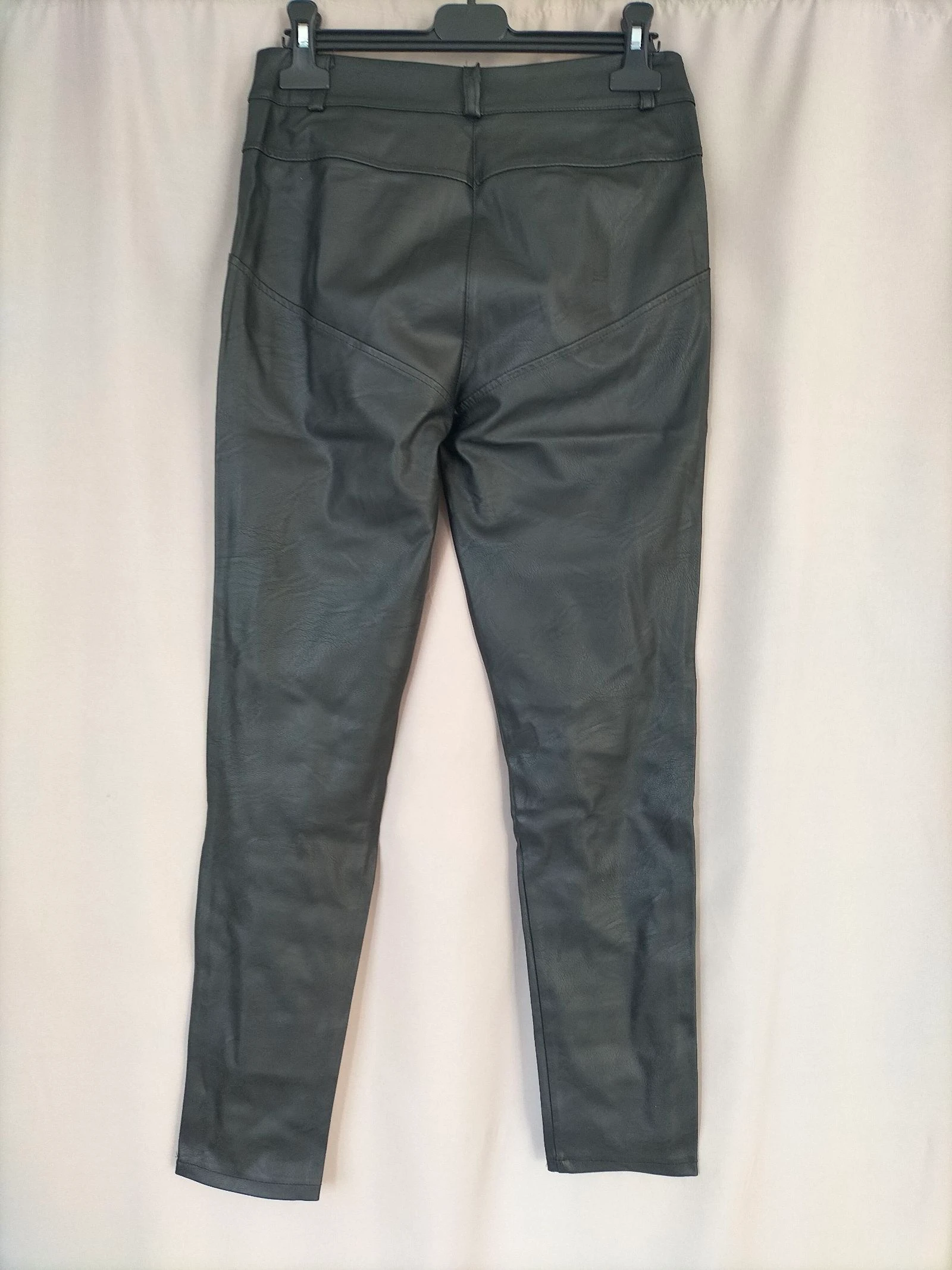 Pantalón Similicuero Negro Push Up 36 | Just Me | Nuevo – photo 6